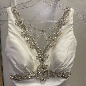 Allure romance ivory wedding gown